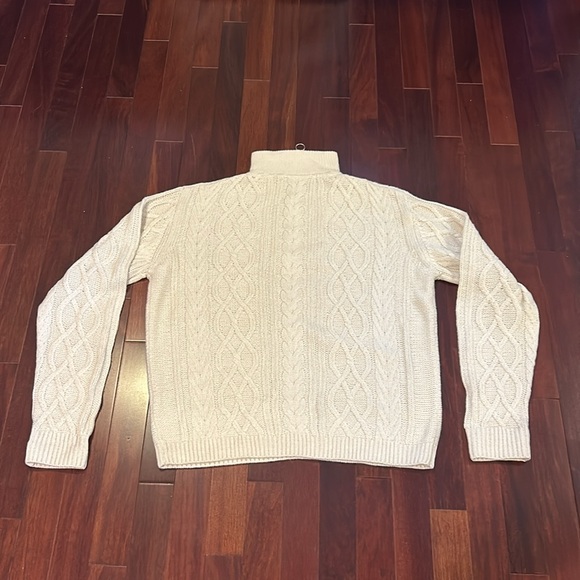 Otinka Cable Pullover In Birch - Picture 4 of 9